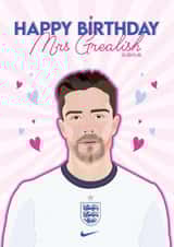 Happy Birthday Mrs Grealish xoxo created by Lauren Jackson