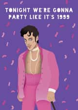 Celebrity Birthday Card - Prince - Music created by Lucy Maggie Designs
