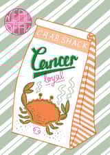 Fun Birthday Card - Cancer - June And July created by Jacqueline Colley