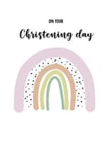 Cute Christening Cards - Rainbow created by @Laura Lonsdale Designs