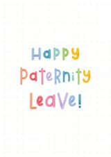 Happy Paternity Leave - Dad to be card created by Joanne Hawker
