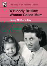 Personalised Mothers Day Photo Card created by Yay Days - Cute Mother's Day Photo Card - Bloody Brilliant Mum