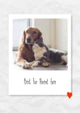 Personalised Birthday Photo Card created by @hollielonglanddesigns - Cute Birthday Photo Card - Best Fur Parent Ever