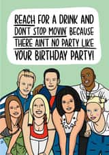 S Club 7 Birthday Card | Funny 00s Nostalgic Card created by TeePee Creations