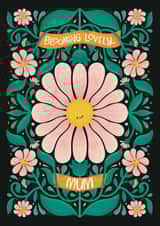 Cute Mother's Day Card - Mum - Blooming Lovely created by Jess Bright Design