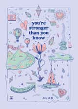 You’re Stronger than you Know created by Alice's Illustrations