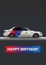 BMW Birthday Card created by Christian Williams Design
