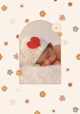 Personalised Thank You Photo Card created by Choo Choo - cute flowers Thank You Personalised Photo Card 22126