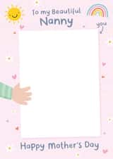 My Beautiful Nanny Mother's Day Card - Drawing of Nan created by Macie Dot Doodles