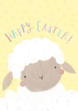 Cute Easter lamb - Happy Easter created by Laura Pantony