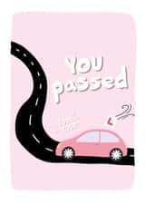 Congratulations Card For Passing Driving Test created by Flora Mack