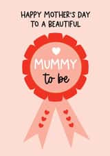 Happy Mother's day to a beautiful Mummy to be created by Word Up Creative