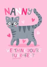 Perfect Nanny Card - From the Grandchildren - Mothering Sunday - Nan Birthday created by Ludicrous Prints