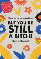 You're still a bitch. Happy Mother's Day from a misogynist. created by WMN from CPB London