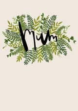 Mum Foliage Burst created by Hen Overton Designs