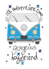 Cute Birthday Card - Adventure Time - Gorgeous Boyfriend created by Love and Happy Stuff