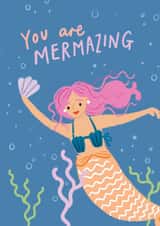 You are Mermazing! created by Martha Ratcliff Illustration