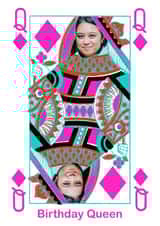 Personalised Photo Card created by Pearl Illustrations - birthday fun Personalised Photo Card 48723