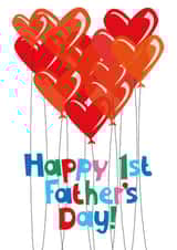Cute Father's Day Card - First - Balloons created by Poppekins