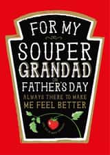 Fun Father's Day Card - Heinz Tomato Soup - Grandad created by  la la la     Designs