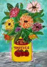 Floral all occasion card for loved one created by Brittney Herzik @lifewithherz