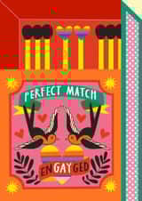 Cute Engagement Card - Matchbox - LGBTQ+ created by AbiGoLucky