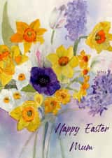 Floral Easter Cad for Mum created by Penny SILVERTHORNE