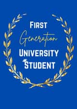 Graduation Card For First Gen Graduates - First Generation University Graduate created by UAI Designs