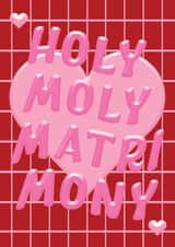 Funky Funny Engagement Card - Wedding Card - Anniversary Card created by Maddison Ball