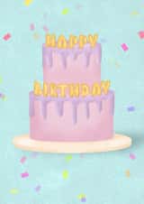 Birthday cake for you! - birthday cake - happy birthday - birthday card created by Tin Perez