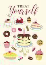 Treat Yourself Birthday Card created by The Imagination Spot