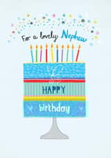 Nephew birthday cake design created by Pencilface