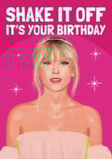 Celebrity Birthday Card - Taylor Swift - Shake it Off created by AbiGoLucky