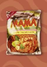 Instant noodle packet card created by owlbeard