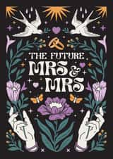 Pretty and Heartfelt - The Future Mrs & Mrs created by Oh Ellie Studio