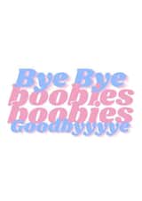 Funky Top Surgery Card For Loved Ones - LGBTQIA+ - Trans Flag Colours created by Hoops Of Joy