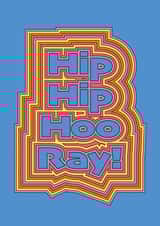 Fun contemporary birthday card created by Aimee Smith