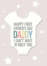Cute Father's Day Card - Daddy - First created by Poppy Lane