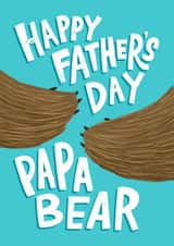 Father's Day Card - Papa Bear created by Violet and Alfie