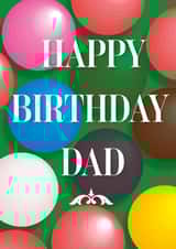 Happy Birthday Dad- Snooker Card created by Grace Mutton