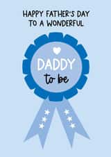 Cute Father's Day Card - Daddy to Be created by Word Up Creative