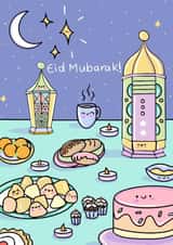 Eid Card - Eid Mubarak
For Friends & Family created by Lil Nu Souk