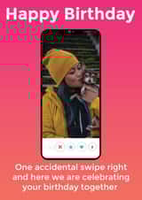 Personalised Photo Card created by Arr Cards - Photo23 Birthday Personalised Photo Card 48552