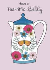 have a tea-riffic birthday created by Marie Goodchild