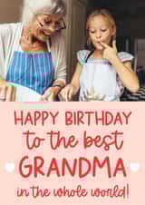 Personalised Birthday Photo Card created by Word Up Creative - love best Birthday Personalised Photo Card 5901