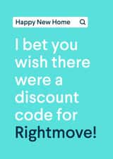 Funny New Home Card for a loved one - Rightmove Card - New House created by By Rob Moore