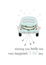Pretty Wedding Card - Happiest I Do Day created by Dandelion Stationery