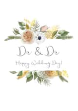 Happy Wedding Day for Doctors - Dr & Dr created by Pickhaver Cards