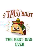 Cute Father's Day card for your Foodie Dad created by KokoandDoo