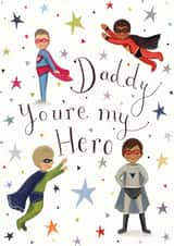 Hero Daddy Card created by Love Lucy Illustration